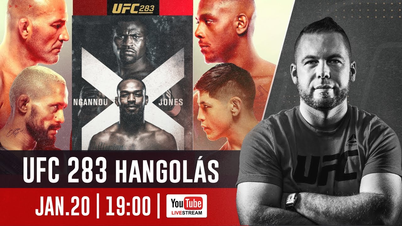 UFC 283 Teixeira vs Hill hangolás Breakfist Live 2023.01.20