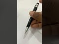 Stylish Metallic Black Tic Tic Ball Pen (Blue Ink) – Perfect for Writing and Gifting!