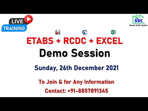 ETABS+RCDC+EXCEL Software for civil Engineering | Etabs high Rise Building Design