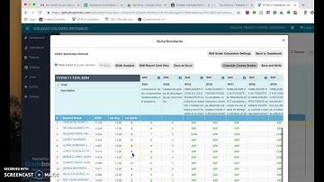 Entering Grades to rediker with HTML5