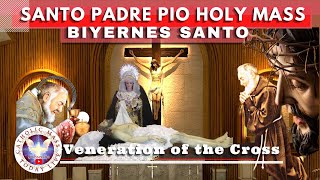 Catholic Mass Today Live at Santo Padre Pio National Shrine  Batangas.  29 Mar Playback Holy Friday