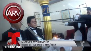 Extraños Ritos De Iniciación Masónica Al Rojo Vivo Telemundo