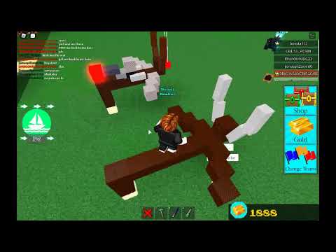 How to make Flying Reindeer II Roblox build a boat for 
