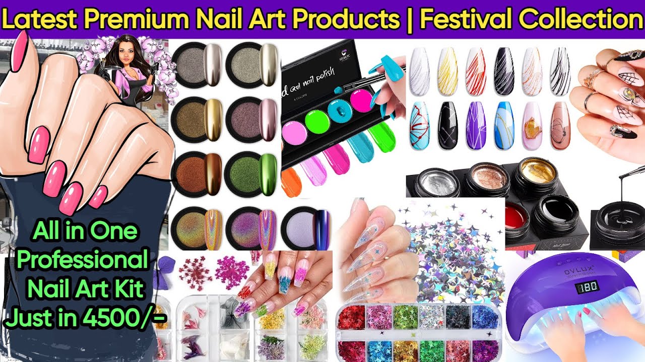 Shop WuBeFine 42 in 1 Acrylic Nail Kit,Nail A at Artsy Sister. | Acrylic nail  kit, Acrylic nail set, Nail kit