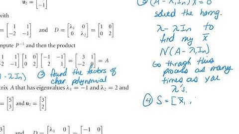MATH118 Similarity and Diagonalization
