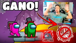 AMONG US | SOY BUENISIMO! GANO CON EL BOTON DE MATAR BUGUEADO!!