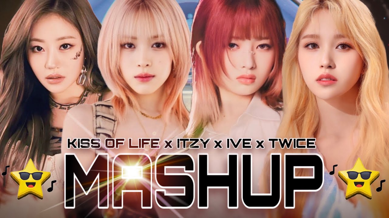 IVE x Kiss Of Life x ITZY x TWICE - Heya x Love dive x Midas touch x Untouchable x More (Mashup)