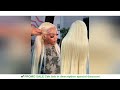 613 Hd Lace Frontal Wig 13x6 Blonde Lace Front Wig Human Hair 30 Inch 13x4 Honey Blond Bone Straight