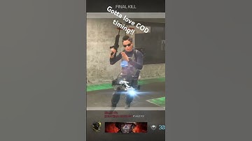 COD timing working for me!! #cod #callofduty #gaming