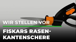 Wir stellen vor: Fiskars Rasenkantenschere SERVO-SYSTEM | GRUBE.DE