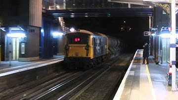 73128 & 73207 on a RHTT diagram passing Denmark Hill 20/12/2014