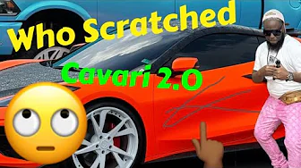 Someone scratched Cavari 2.0 (C8) at Drive your Dream car DJ envy 2025