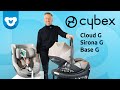 Cybex cloud g  rozkadany obrotowy fotelik samochodowy dla noworodka cybex sirona g cybex base g