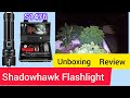 Unboxing shadowhawk s1476 tactical led lightbest tactical led lightreview shadowhawk flash light