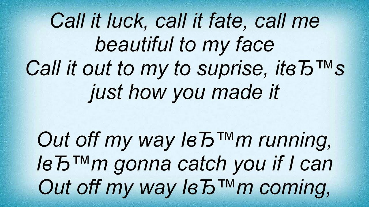 Kosheen - Catch You Lyrics - YouTube