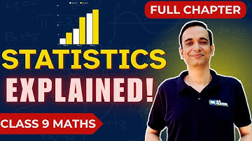 NCERT Class 9 Statistics | Bar Graph, Histogram & Data Representation Made Easy