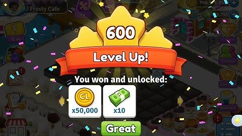 Cafeland: Levelling Up To 600!!! (141)