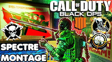 SPECTRE MONTAGE LONG ( SHADOW BLADE ) SWORD THROW AND CROSSMAP TOMAHAWK / COMBAT AXE COD BO4