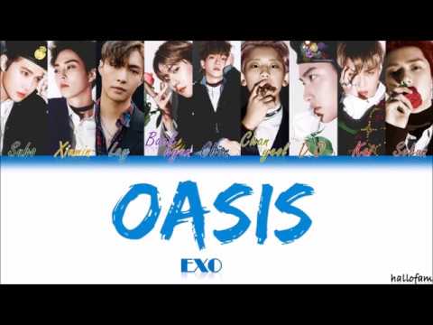 exo oasis exo 엑소 오아시스 oasis han rom indo color coded exo oasis exo 엑소 오아시스 oasis han rom indo color coded