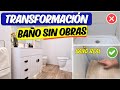 LO MÁS FÁCIL! para RENOVAR TU BAÑO y SIN OBRAS