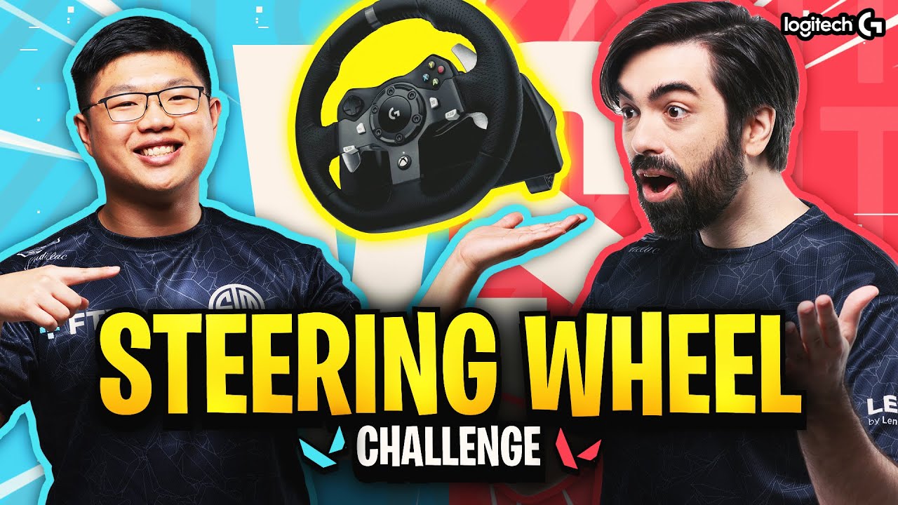 2v2 TSM VALORANT STEERING WHEEL CHALLENGE! (ft Wardell, Subroza, and more!)