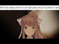 Argument about sweets (First video: Pilot) (DDLC)