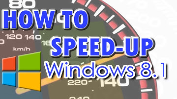 How to Speed up your Computer Windows 8 - FREE & Easy
