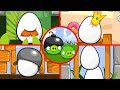 Angry birds king pig  all bosses boss fight 1080p 60 fps