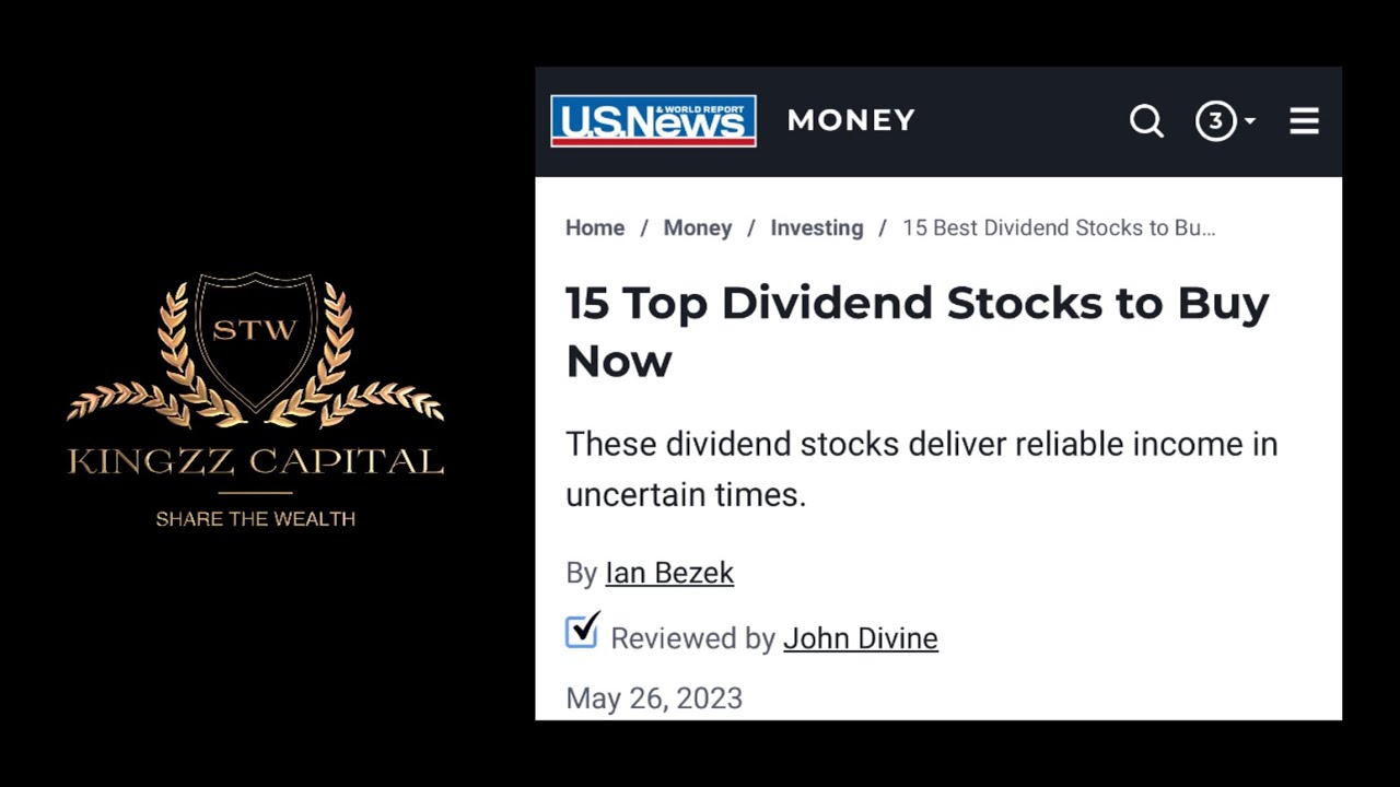 15 Top Dividend Stocks to Buy Now - US MONEY - YouTube