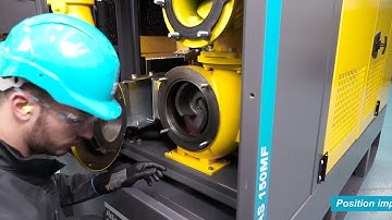 Atlas Copco Service Instruction Video PAS - Basic Maintenance