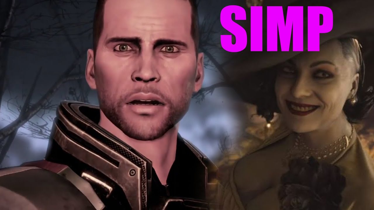 Shepard dreams about the TALL VAMPIRE LADY (Mass Effect SIMP MEME)