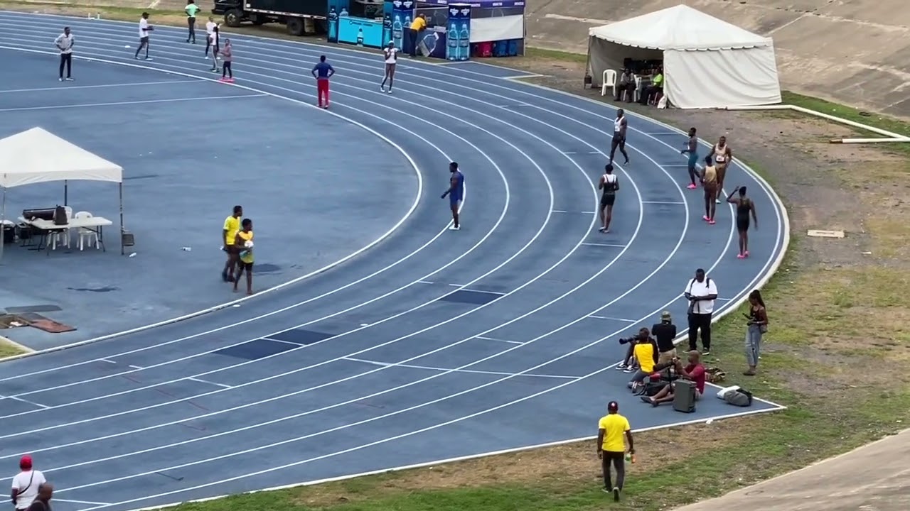 Julian Forte, Zharnel Huges, Ackeem Blake | 100m Heats| Velocity Fest 13