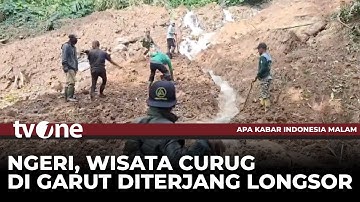 Wisata Curug Cimanganten Garut Hancur Diterjang Longsor | AKIM tvOne