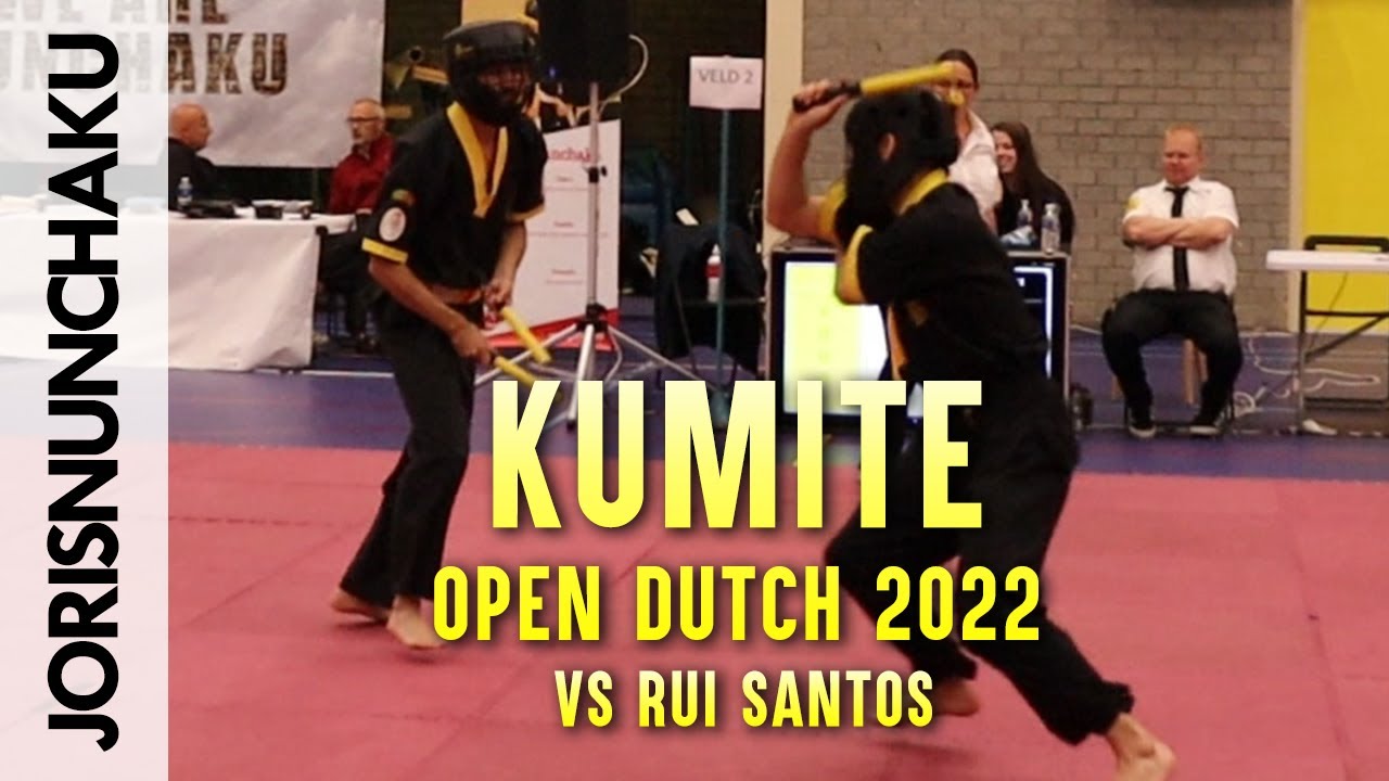 Joris van den Berg VS Rui Santos | Nunchaku Kumite fight 01 2022 - YouTube