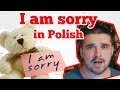 I am sorry in Polish