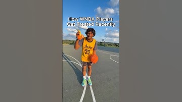 How WNBA Players Are Getting Treated😂 #nba #basketball #shorts