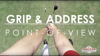 #GolfGrip & Address Point-of-View of the Single Plane Swing with @ToddGravesGolf screenshot 5