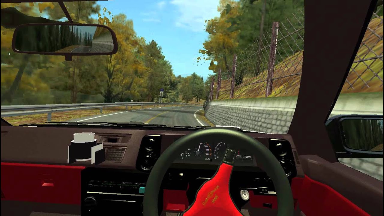 rFactor - Akina Touge AE86 drift run (秋名峠ハチロクドリフト)