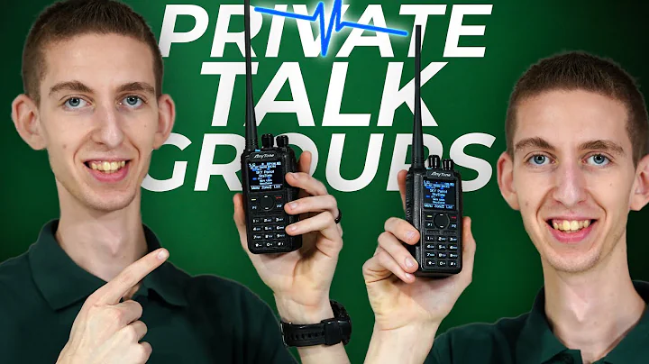 How to Create a Private Talk Group for you and a Buddy on Your AnyTone Radio