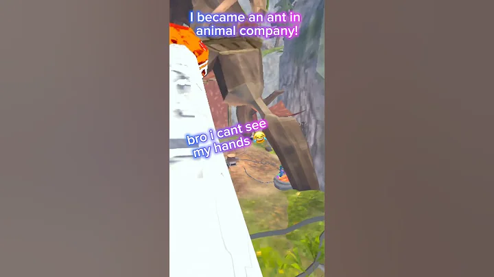 I became an ANT🐜 in animal company! #animalcompany #vr #oculus #meta