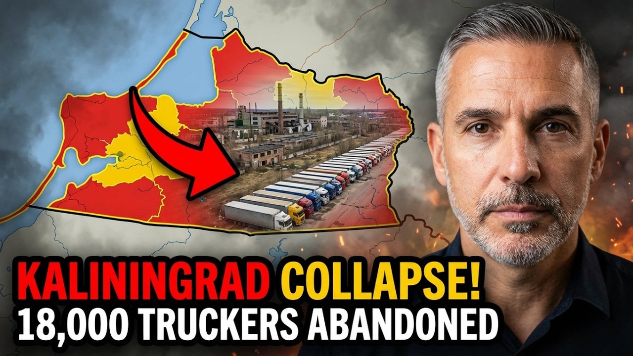 MASSIVE LAYOFF IN KALININGRAD! 18,000 Truckers ABANDONED as Borders & Factories COLLAPSE!