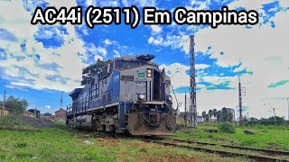 Locomotiva AC44i (2511) Rumo em Campinas (ZCP)