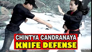 Chintya Candranaya | Woman KNIFE defense | Martial Art | Beladiri Harimau