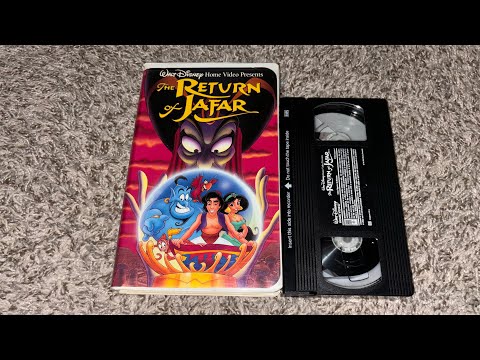 Closing To The Return Of Jafar 1994 VHS Canadian Copy 