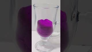 Very Satisfying and Relaxing Purple Kinetic Sand ASMR, drop and squish kineticsand 60