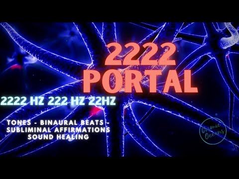 2222 portal - 2222 hz 222 hz 22hz Meditation Music Live 222 Portal on Feb 2 2022