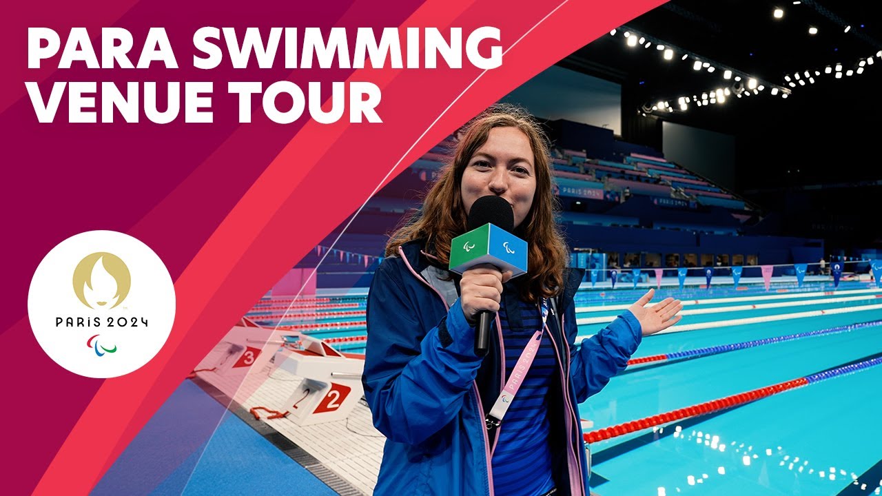 Exclusive Backstage Tour: Inside the Para Swimming Venue for Paris 2024 🇫🇷💦