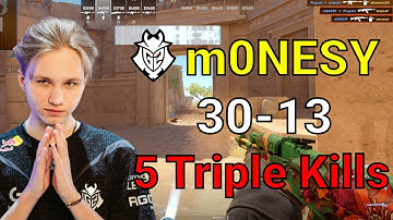 CS2 G2 m0NESY VS blameF & smooya  FACEIT Anubis (30-13) POV | Oct 3, 2024 #cs2 #csgo