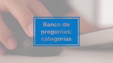 Banco de preguntas: Categorias