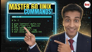 Master the 60 Most Essential UNIX Commands! (Part 1) | Boost Your Skills in UNIX System